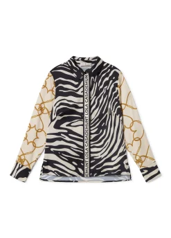 Camisa estampado zebra