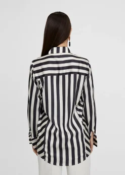 Camisa fluida de rayas