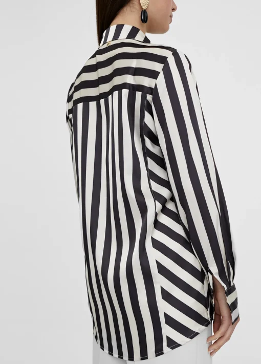 Camisa fluida de rayas