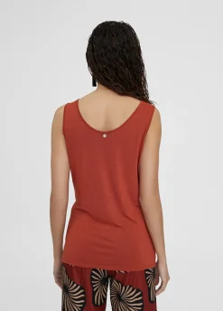 Camiseta lisa de tirantes
