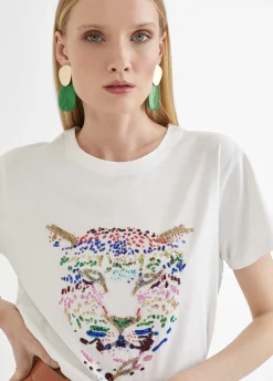 Camiseta tigre bordado
