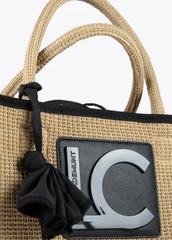 Capazo con ribetes a contraste