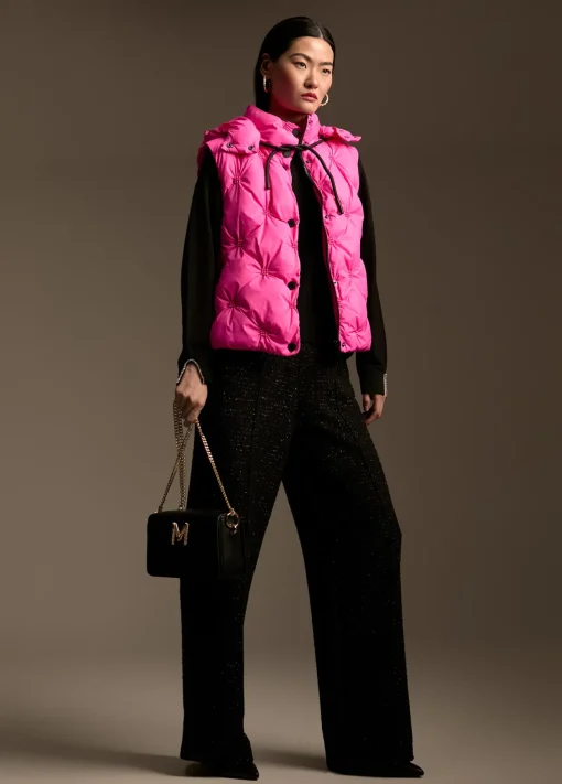 Chaleco acolchado animal print