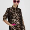 Chaqueta en print animal