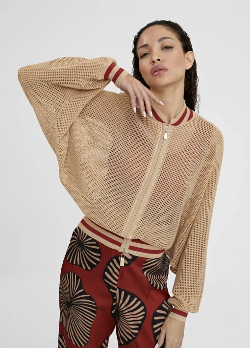 Chaqueta punto oversize
