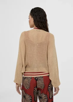 Chaqueta punto oversize