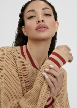 Chaqueta punto oversize