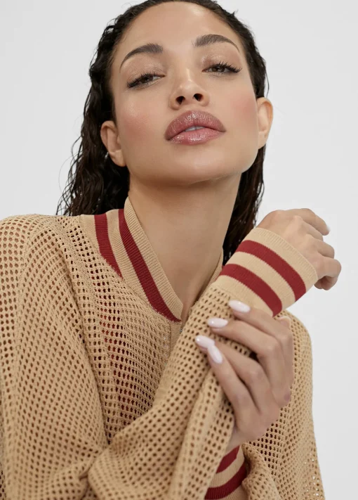 Chaqueta punto oversize