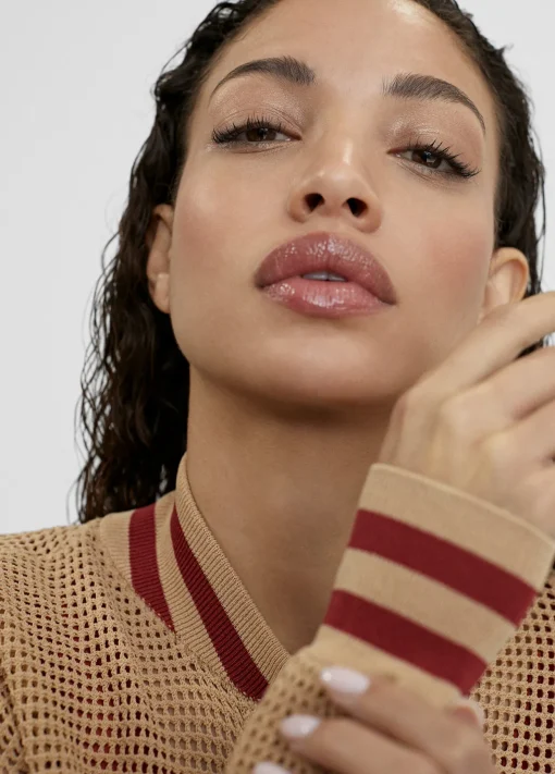 Chaqueta punto oversize