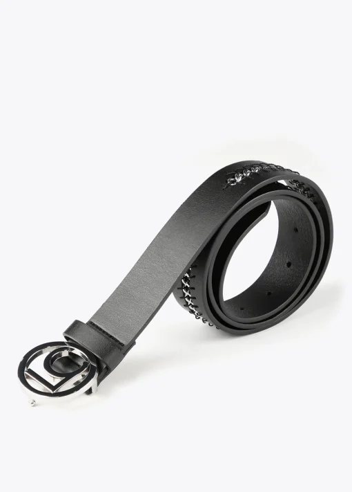 Cinturón cadena dorada