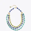 Collar cristales multicolor