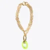 Collar doble cadena y colgante