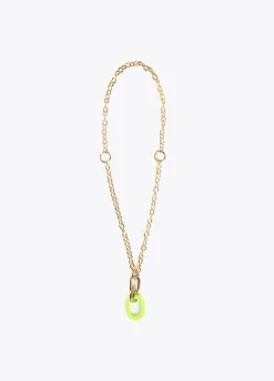 Collar doble cadena y colgante