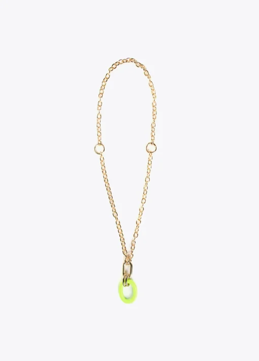 Collar doble cadena y colgante