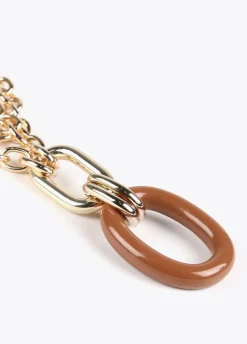 Collar doble cadena y colgante