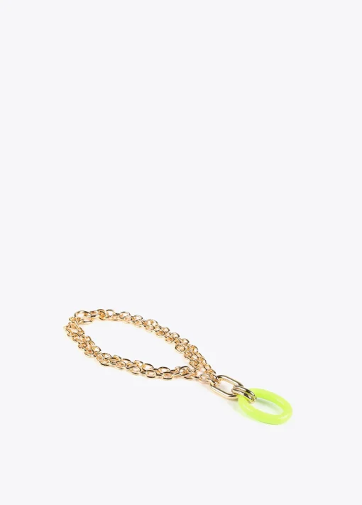 Collar doble cadena y colgante