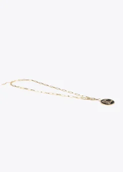 Collar eslabones y colgante