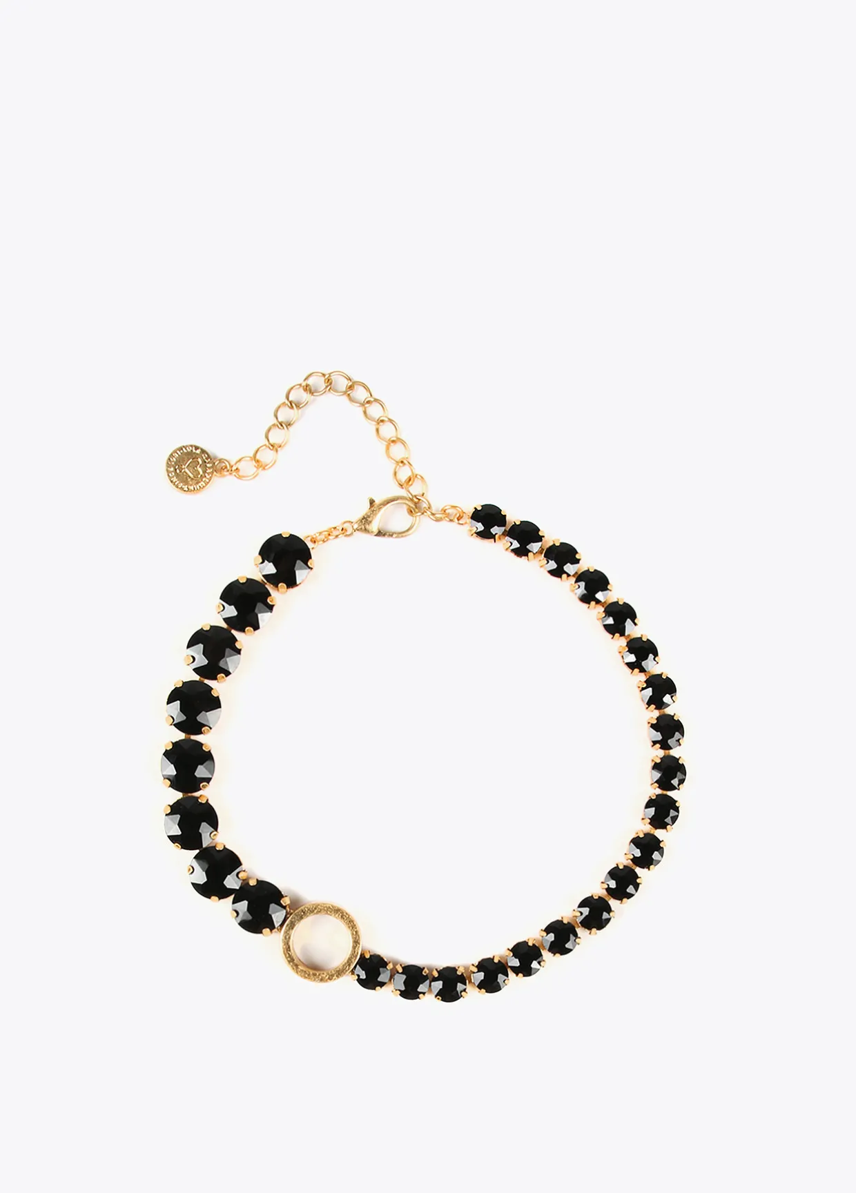 Collar gargantilla de cristales