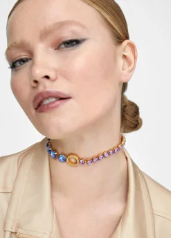 Collar gargantilla de cristales