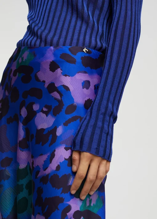 Falda animal print
