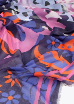Foulard cara leopardo