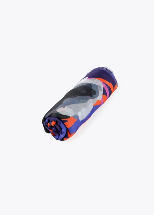 Foulard cara leopardo