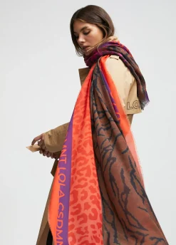 Fular animal print