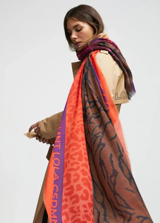 Fular animal print
