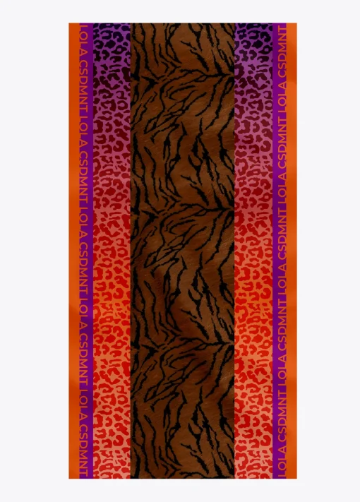 Fular animal print