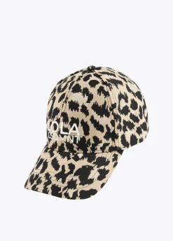 Gorra visera animal print