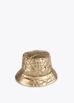 Gorro tipo bucket acolchado