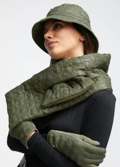 Gorro tipo bucket acolchado