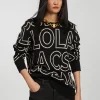 Jersey de punto letras