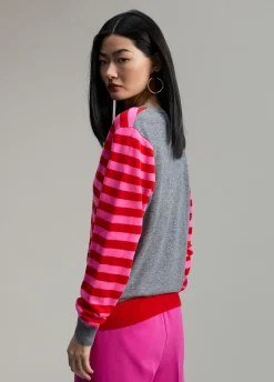 Jersey rayas bicolor