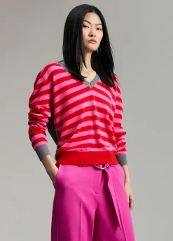 Jersey rayas bicolor