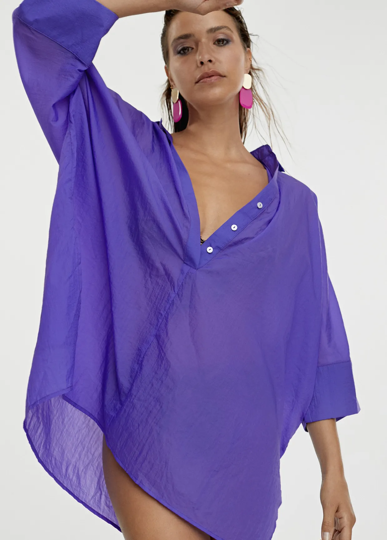 Kaftan corto kimono