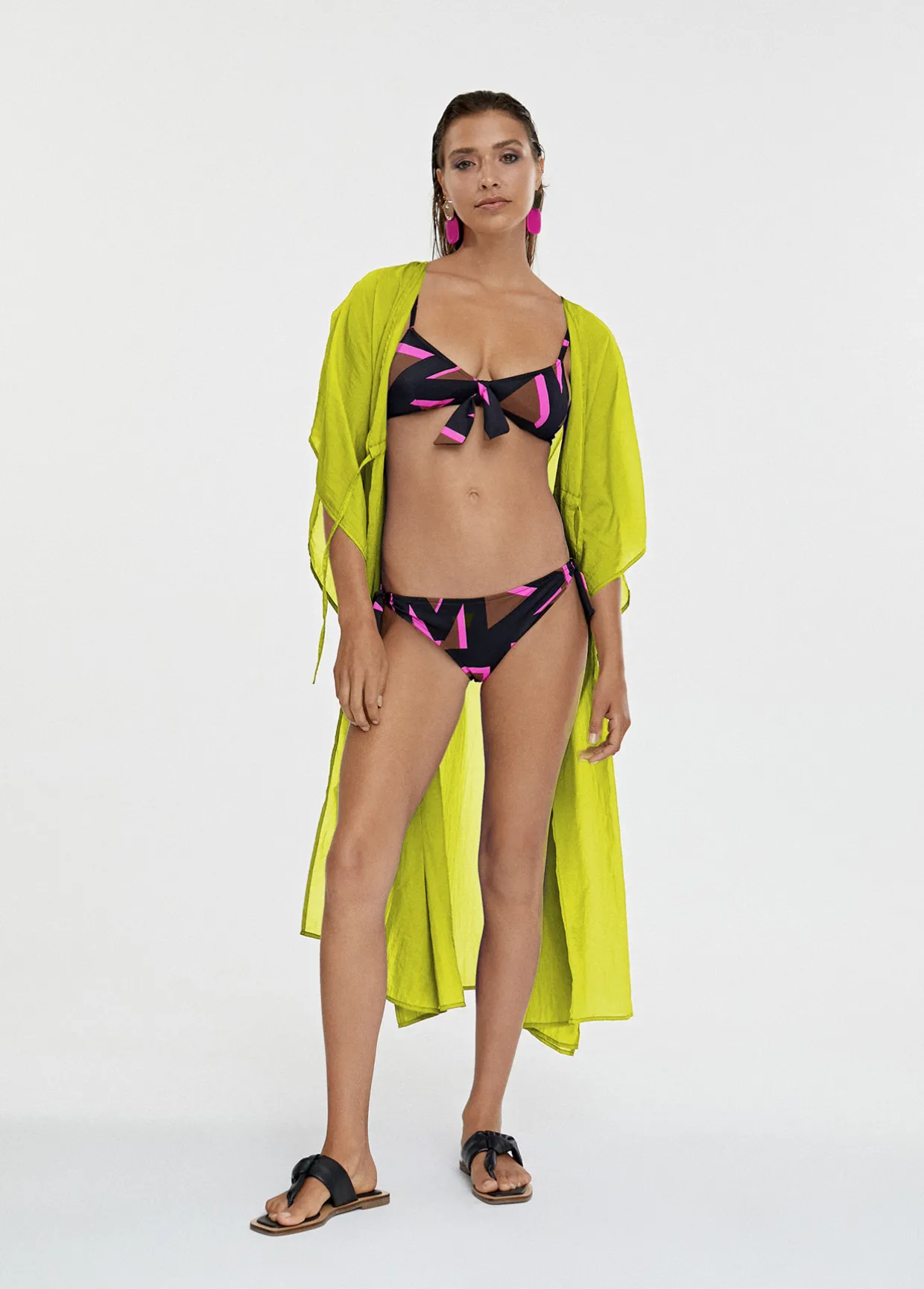 Kaftan largo ajustable