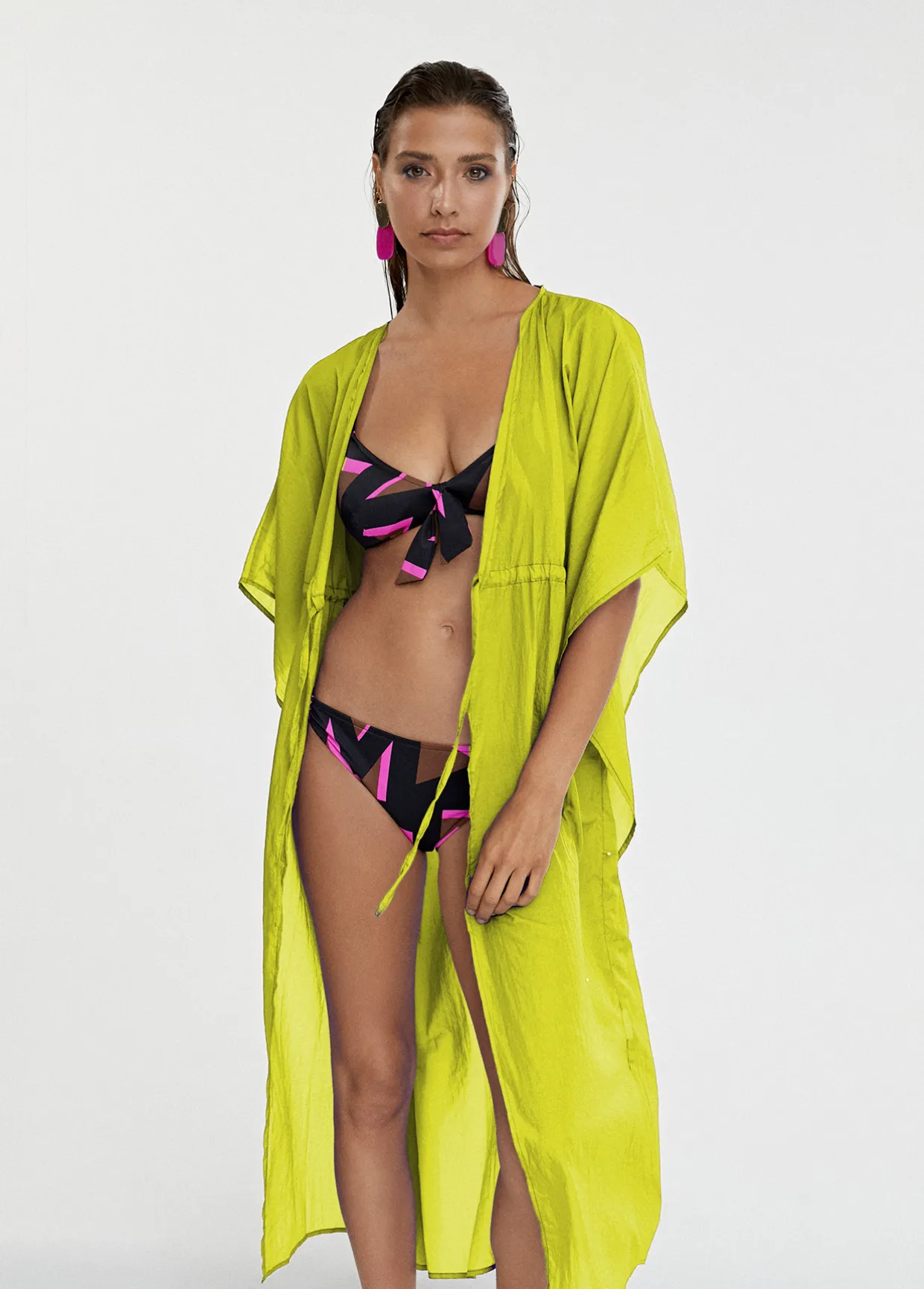 Kaftan largo ajustable