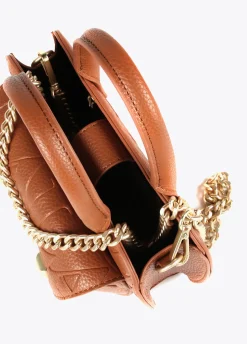 Mini bandolera con logo grabado