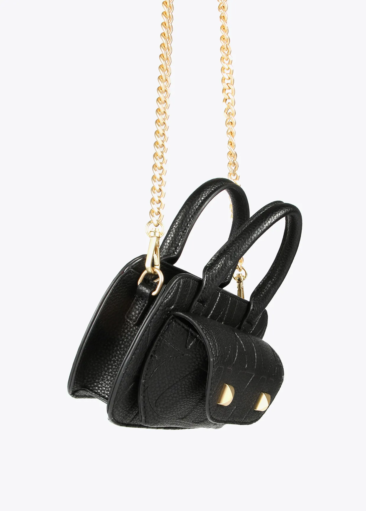 Mini bandolera con logo grabado