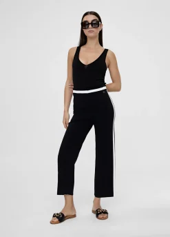Pantalón culotte de punto