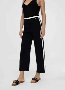 Pantalón culotte de punto