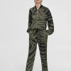 Pantalón jogging estampado cebra