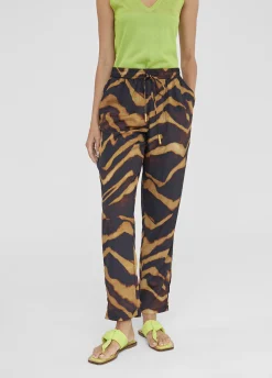 Pantalón jogging estampado zebra