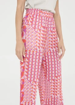 Pantalón palazzo estampado