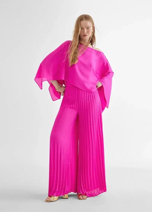 Pantalón plisado