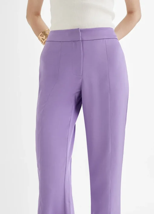 Pantalón recto fluido