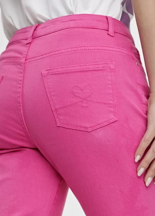Pantalón tejano con botones