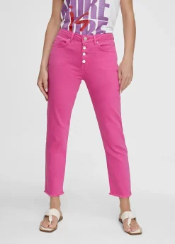 Pantalón tejano con botones