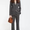 Pantalón traje raya diplomática